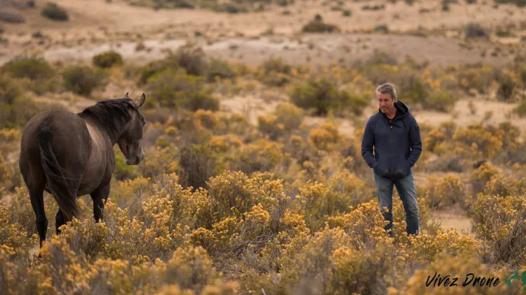 Jean-François Pignon, ici face à Hombre, a vécu “l’expérience de [sa] vie” en Argentine.
