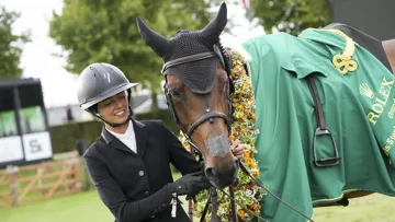 À Bruxelles, Nina Mallevaey a brillé avec ses chevaux, notamment Dynastie de Beaufour, lauréate de la Coupe des Nations et du Grand Prix Rolex.
