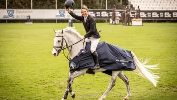 Jesus Echevarria Garmendia a savouré son tour d’honneur. 