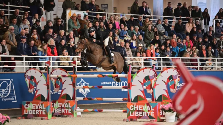 Dylan Levallois a remporté l'épreuve majeure du jour au CSI 4* de Saint-Lô avec Brasilia de l'Abbaye.
