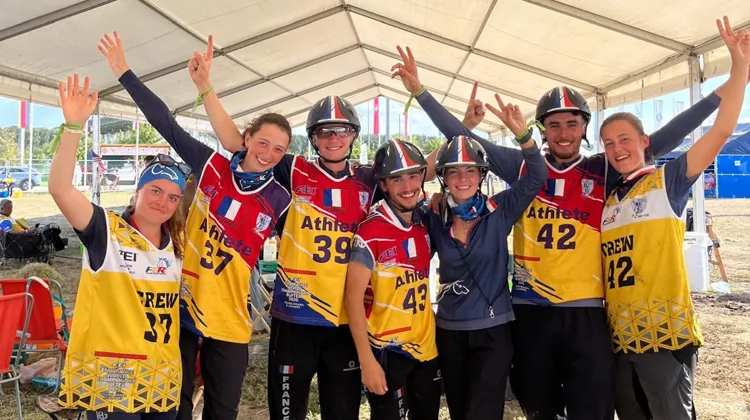 Les Bleus ont triomphé aujourd'hui aux Mondiaux Jeunes d'endurance.