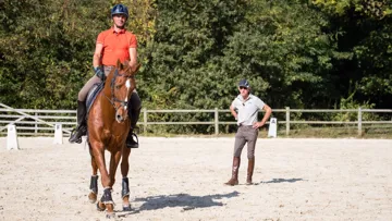 Jean-Luc Force, sélectionneur de l'équipe de France de complet.