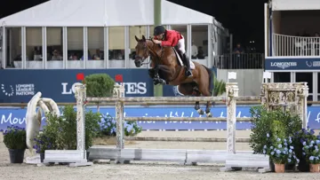 Karl Cook et Caracole de la Roque ont remporté le Grand Prix du CSIO 5* de Gassin ce soir.