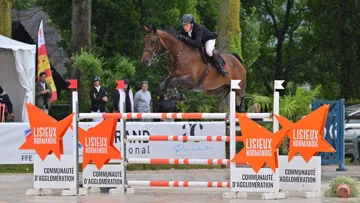 Alexis Bonnard et Extra Belle d'Ick ont remporté l'épreuve Pro Élite hier à Notre-Dame-d'Estrée