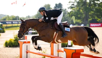 Hier, Daniel Bluman et Hummer ont décroché leur première victoire internationale lors du CSI 5* de Williamsburg.