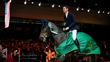McLain Ward, vainqueur du Rolex Grand Prix à Genève avec HH Azur