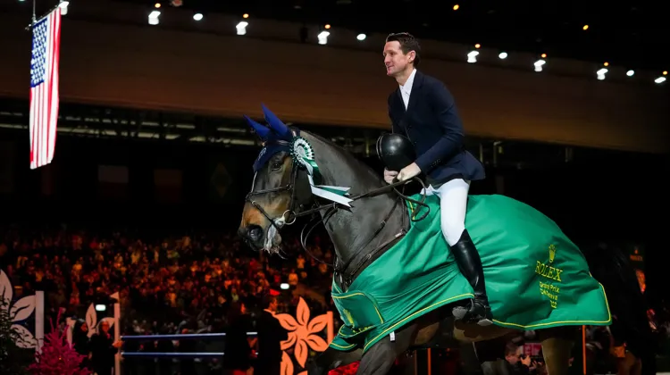 McLain Ward, vainqueur du Rolex Grand Prix à Genève avec HH Azur