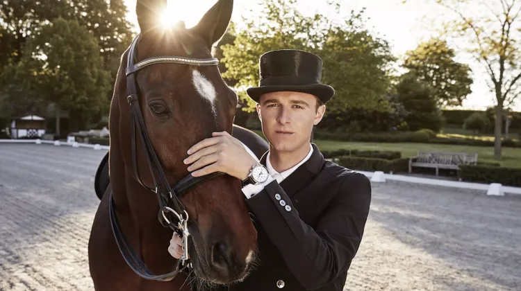 Membre de la Mannschaft de dressage, Sönke Rothenberger a accueilli son premier enfant l’an passé, bouleversant son quotidien et son approche du sport.