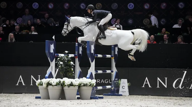 Marlon Modolo Zanotelli et Cornest au Longines Global Champions Tour de Prague en novembre dernier