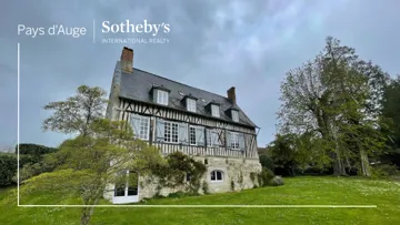 À vendre : manoir augeron XVIè avec dépendance aux portes de Honfleur