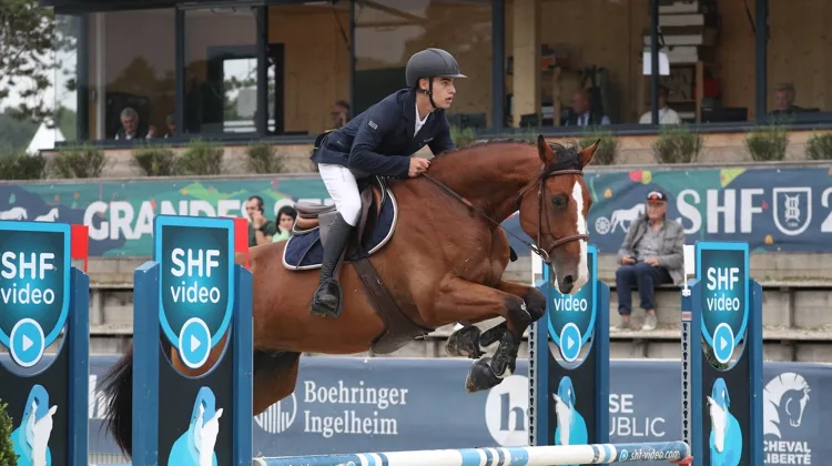 Il Jump du Sornin lors de la finale nationale du Cycle Libre 5 ans première année. 