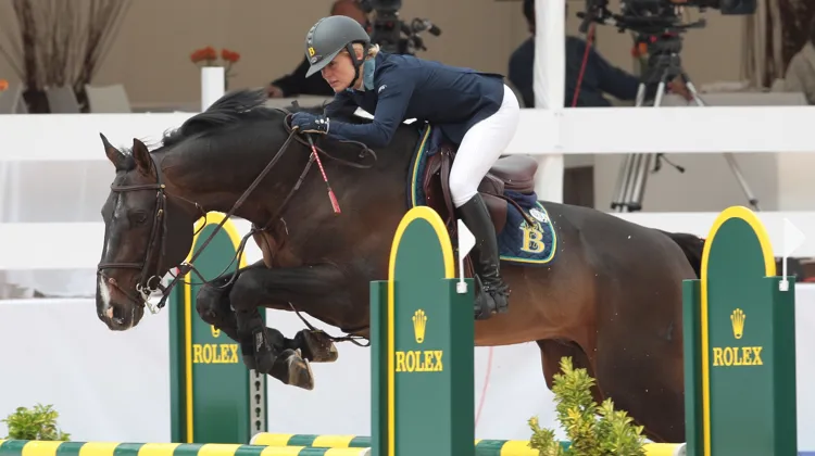 Susana Épaillard a dû dire au revoir à son cheval de cœur, Hello Pierville. 