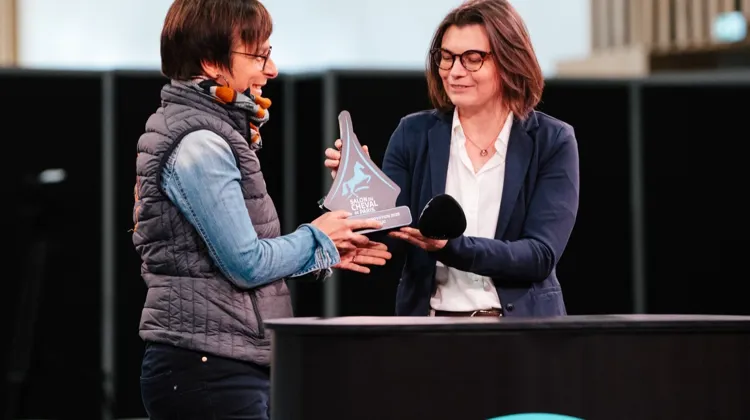 L’amortisseur Orange a remporté le Prix du Public des trophées de l’Innovation au Salon du cheval de Paris.
