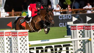 Edouard Schmitz a pris part à la dernière Coupe des nations de Saint-Gall, en 2023