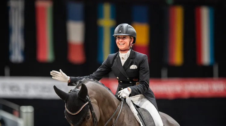 Jessica von Bredow-Werndl et TSF Dalera BB présenteront demain leur nouvelle Reprise Libre en Musique. 