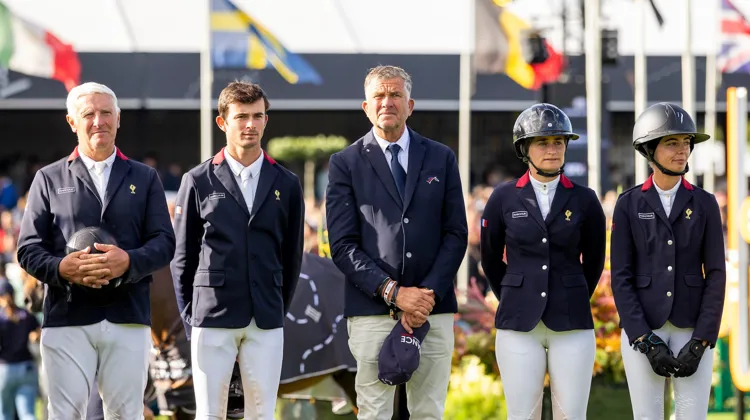 Composée de Roger-Yves Bost et des jeunes Antoine Ermann, Jeanne Sadran et Nina Mallevaey, l’équipe de France s’est imposée dans la Coupe des nations 5* de Bruxelles.