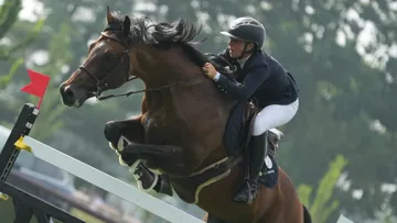 Ici à Madrid avec son petit mais génial Con Quidam RB, Sanne Thijssen a été l’une des actrices de la victoire des Cannes Stars aujourd’hui à Doha. 