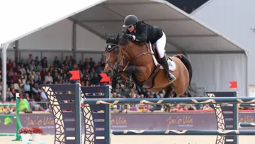 Gudrun Patteet et Sea Coast Monalisa van't Paradijs se sont imposées aujourd'hui à Bourg-en-Bresse
