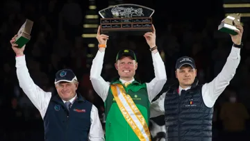 À Leipzig, Bram Chardon a privé Boyd Exell d'un dixième titre. 