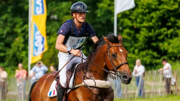 Ici à Aix-la-Chapelle, Arthur Marx et Church’Ile sont au départ du CCI 5*-L de Badminton pour la troisième fois cette semaine