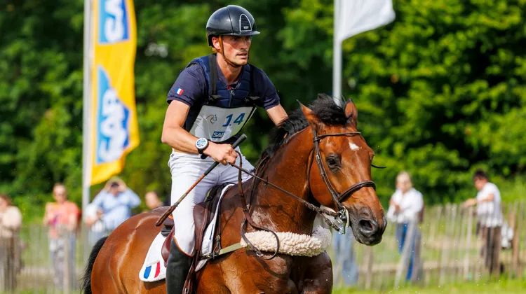 Ici à Aix-la-Chapelle, Arthur Marx et Church’Ile sont au départ du CCI 5*-L de Badminton pour la troisième fois cette semaine