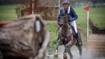 “J’essaie de bien travailler en équipe et de prendre du plaisir”, dit Karim Laghouag, ici à Montelibretti avec Dream de Viève.