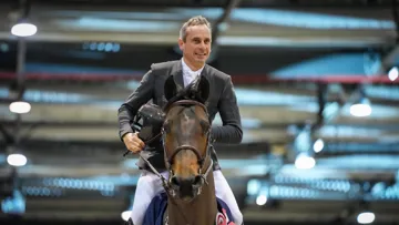 Julien Épaillard et Donatello d’Auge lors de la remise des prix. 