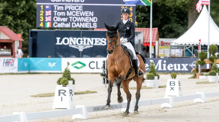 Bubby Upton prend les commandes du CCI 5*-L de Luhmühlen