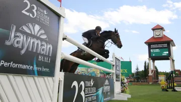 Hier, Kyle King remportait l'unique épreuve qualificative pour le Grand Prix 5* avec Kayenne.