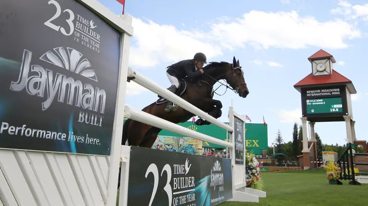 Hier, Kyle King remportait l'unique épreuve qualificative pour le Grand Prix 5* avec Kayenne.