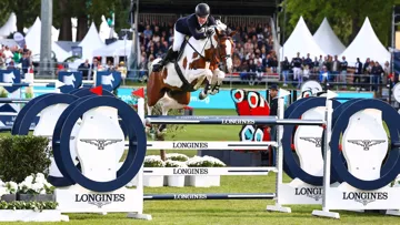 L'Allemand Gerrit Nieberg et Ping Pong van de Lentamel ont remporté le Grand Prix du LGCT de Riesenbeck.