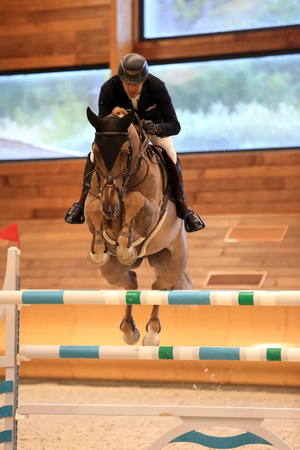 François Xavier Boudant a connu un nouveau très bon week-end avec Brazyl du Mezel.