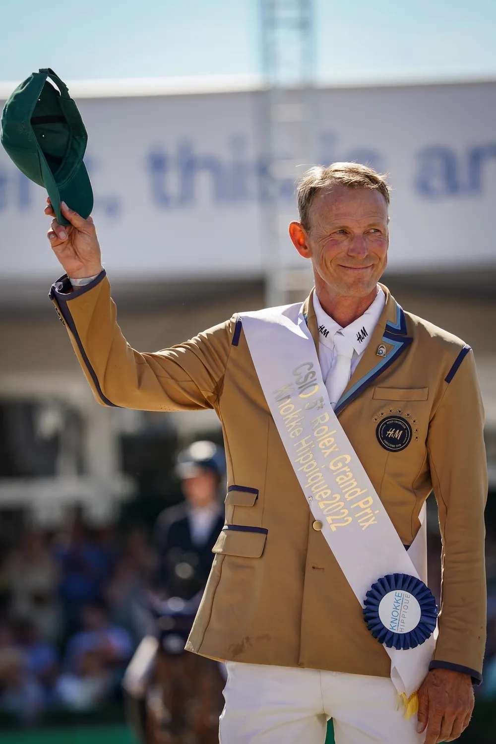 La classe de Peder Fredricson, du haut de son podium.