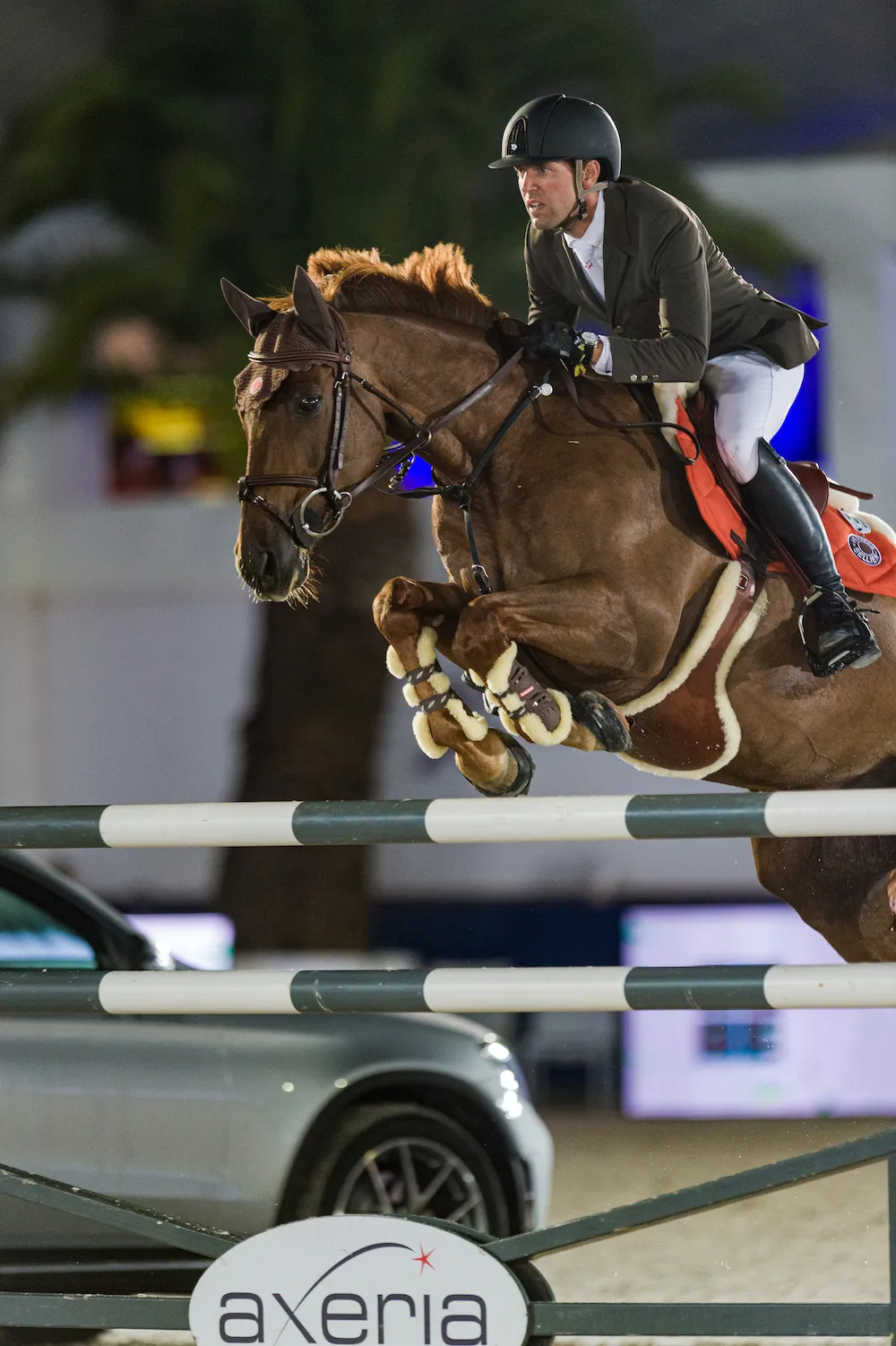 Simon Delestre et Hermès des Hayettes ont terminé deuxièmes.