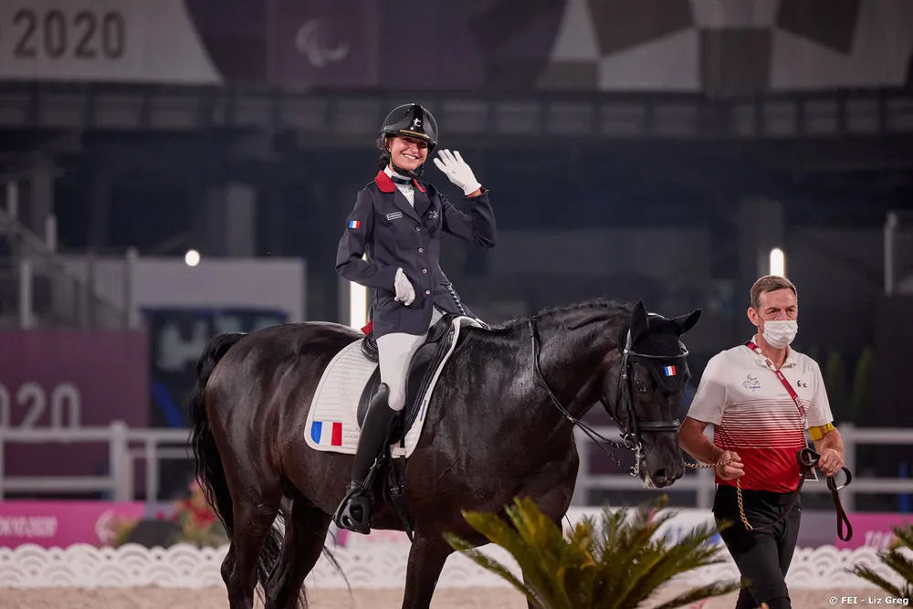 Chiara Zenati a fait briller la France.
