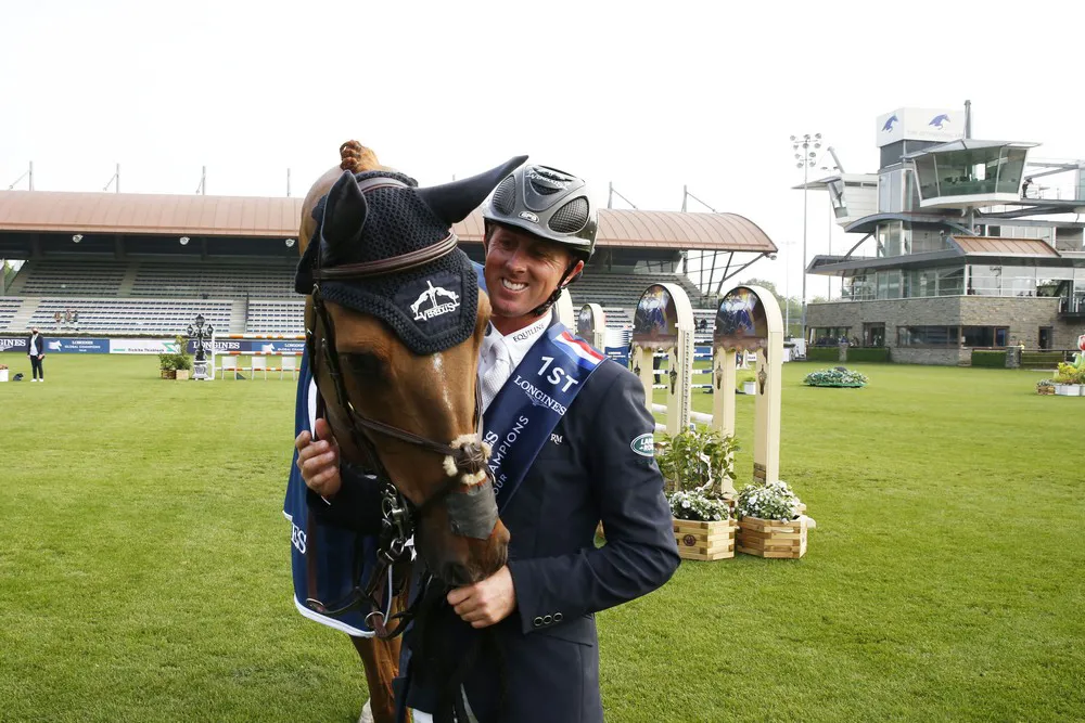 La joie de Ben Maher et son fidèle "Big Friendly Giant"