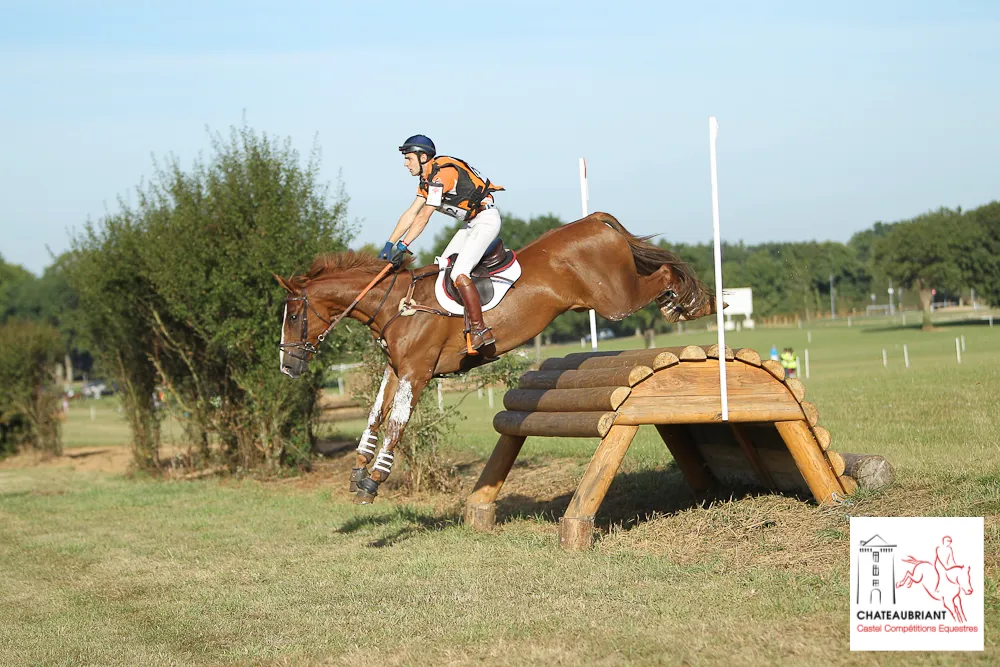 Mathieu Nadot et Verymail de Glain se sont bien amusés sur le cross