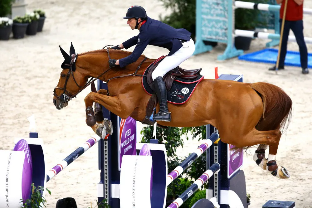 Kevin Staut s'est superbement repris ce soir, se classant cinquième avec Silver II de Virton*HDC