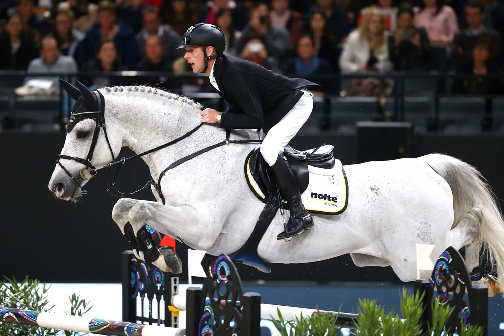Pour Marcus Ehning et Cornado NRW, rien ne s'est passé comme prévu ce soir...