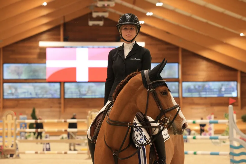 Zascha Nygaard Andreasen et Glosokka ont fait retentir l'hymne danois.