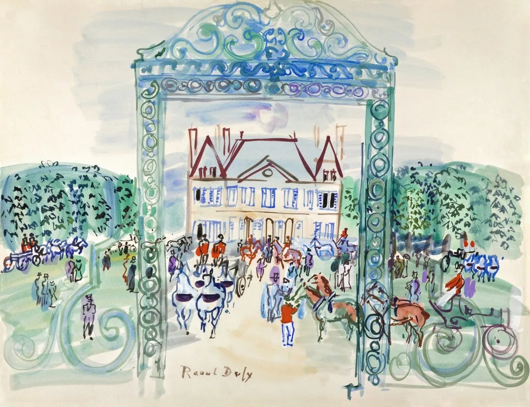 Le Haras du Pin, Raoul Dufy, vers 1930