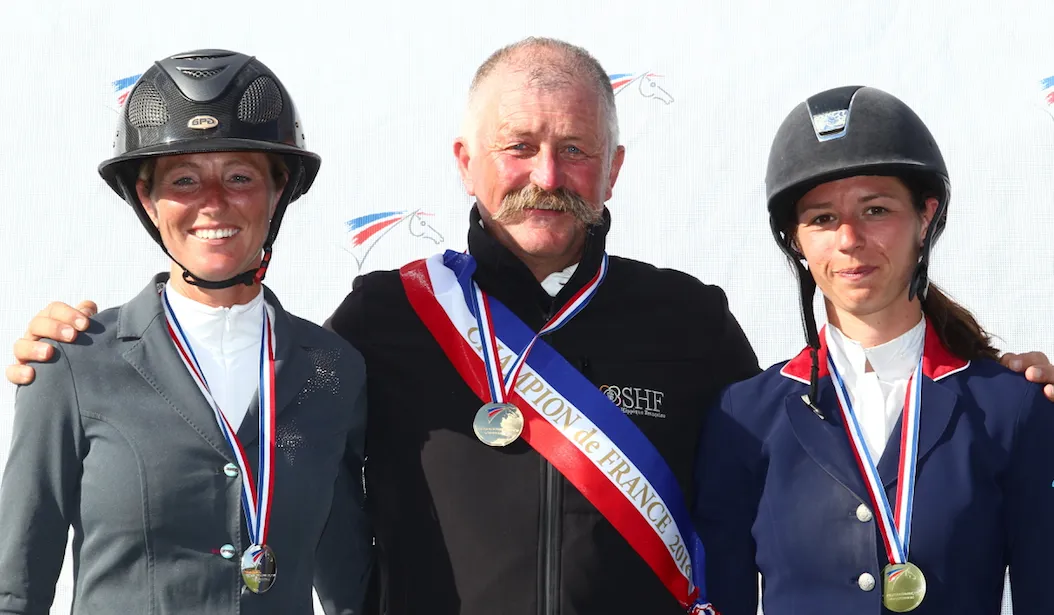 Le podium du championnat Amateur Élite Senior