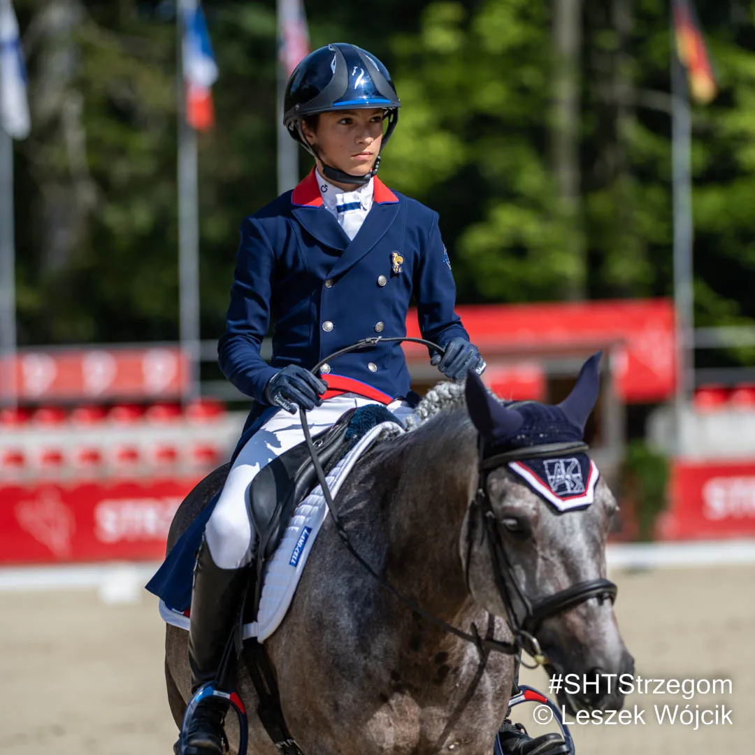 À treize ans, Laurick Hardy incarne le futur du complet Poneys tricolore.