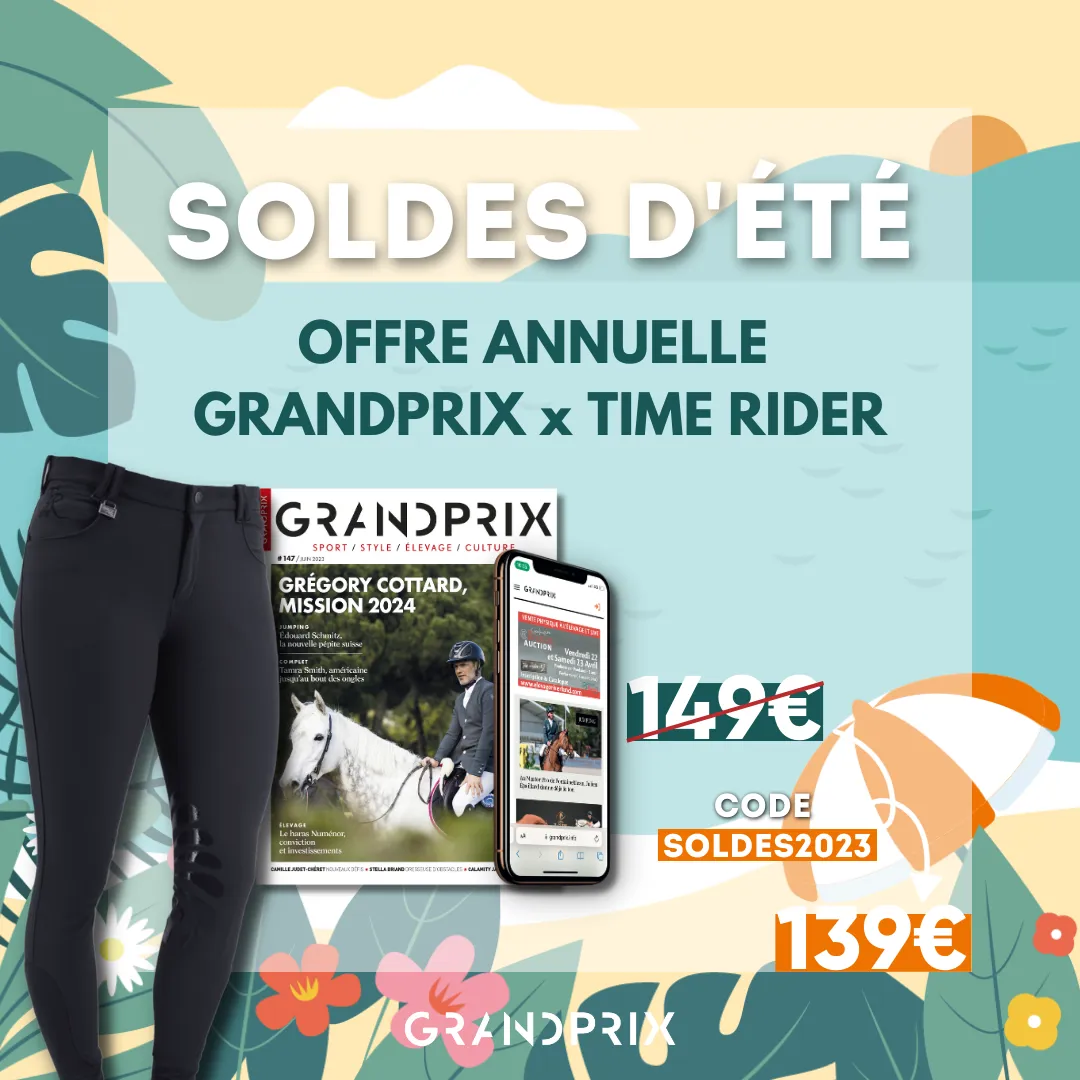 Offre annuelle GRANDPRIX x Time Rider