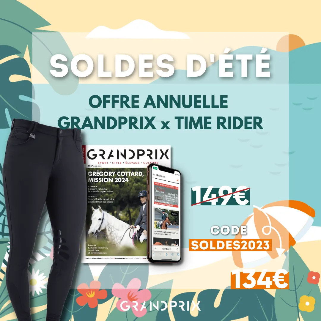 Offre annuelle GRANDPRIX x Time Rider