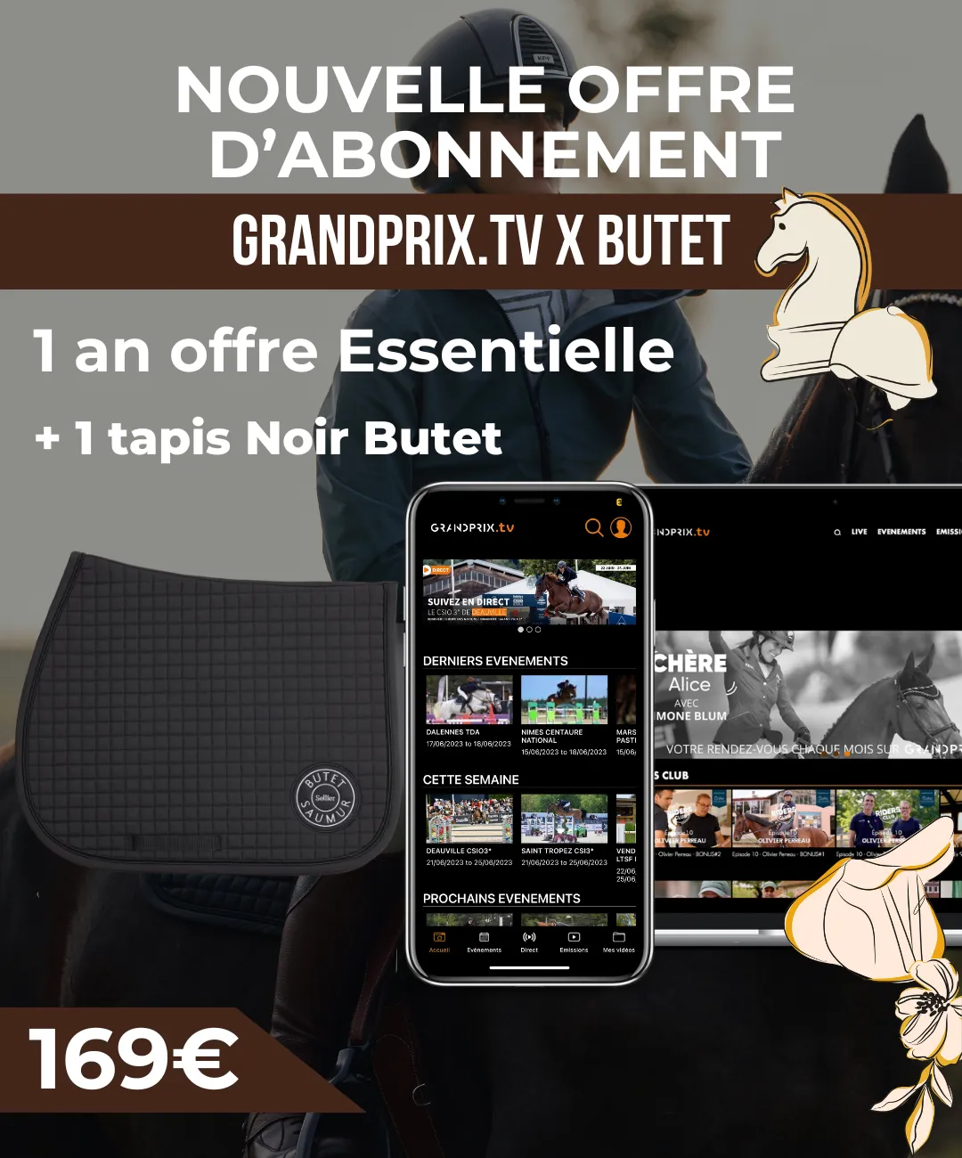Offrez-vous un tapis Butet noir
