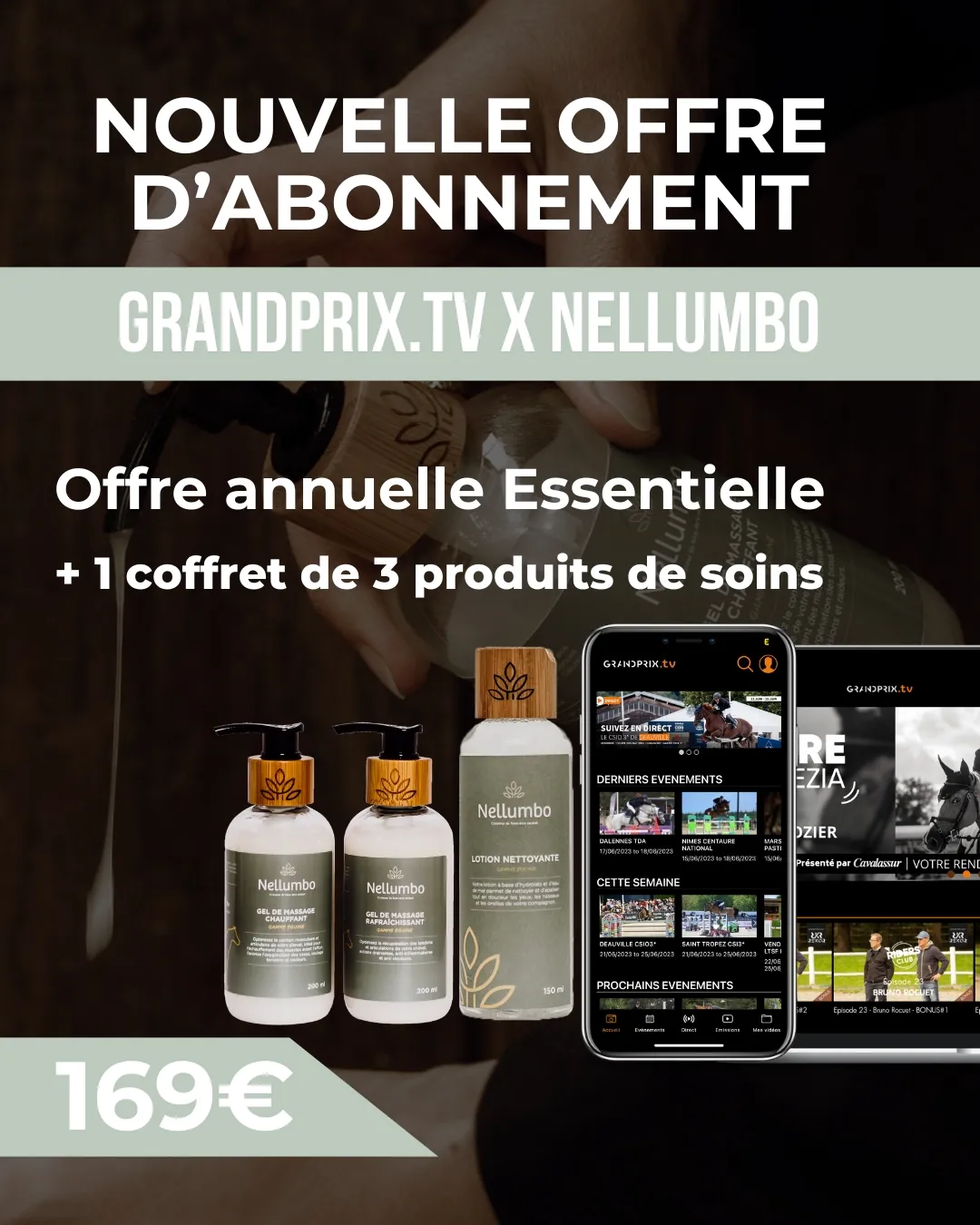 Offrez-vous un coffret de 3 produits de soin Nellumbo 