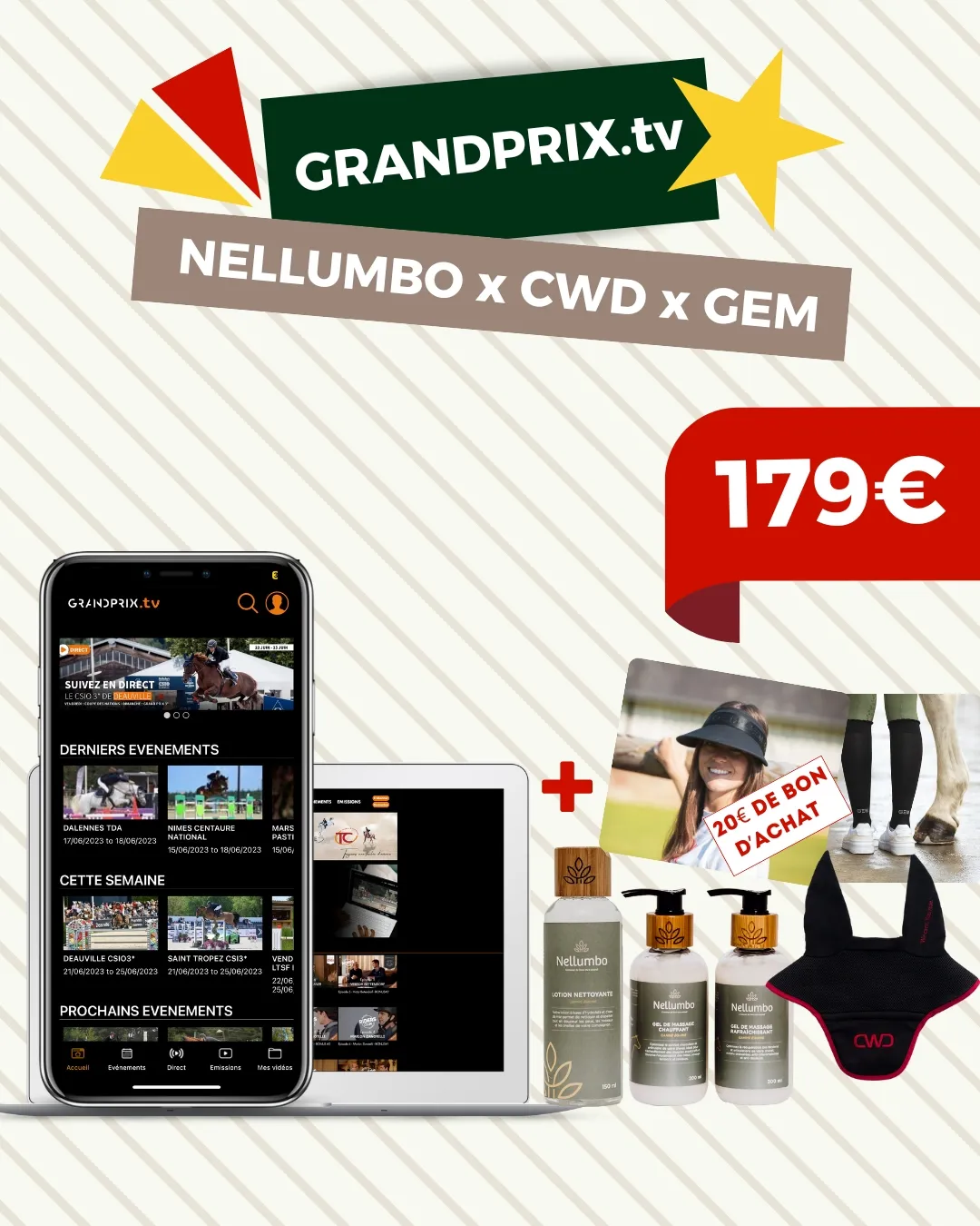 GRANDPRIX.tv x NELLUMBO x CWD x GEM