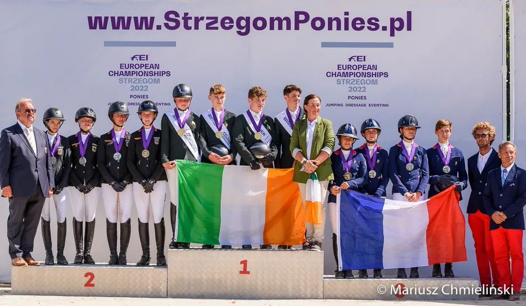 Troisième, la France a ajouté une nouvelle médaille à son palmarès!