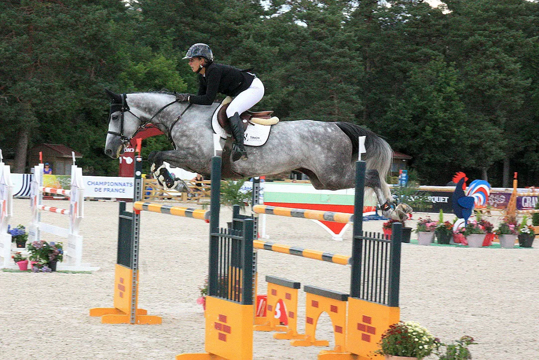 Coeur de Prem Z et Julia Dallamano, troisièmes du championnat